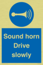 sound-horn-drive-slowly-warehousing-and-delivery-sign~